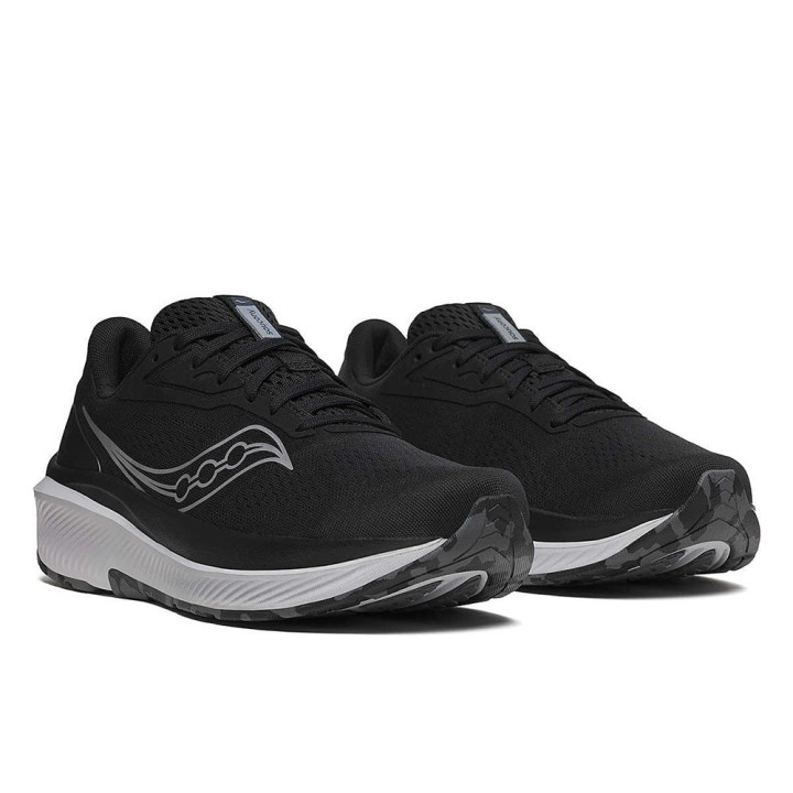 Saucony Echelon 10 Nero Argento - Scarpe Running Uomo