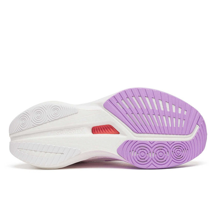 Saucony Endorphine Speed 5 Bianco Crocus - Scarpe Running Donna