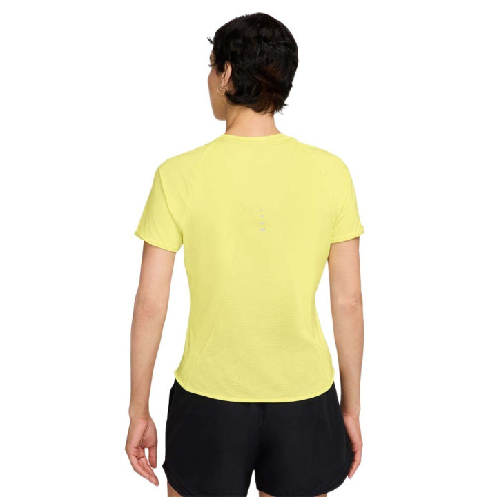 Nike T-Shirt Running Swift Lt Zitron Argento Donna