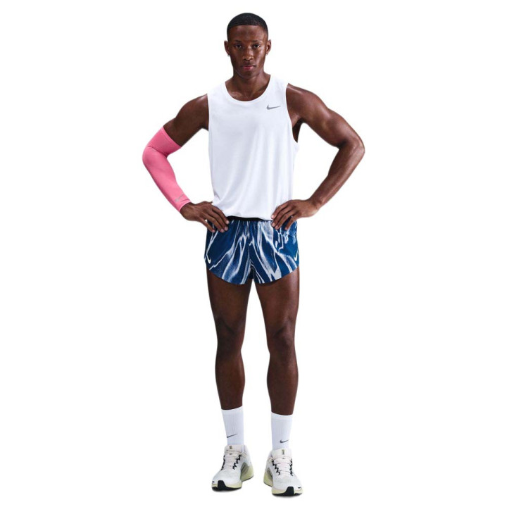 Nike Pantaloncini Running Areoswift 2In1 Ee Aop Coastal Blue Uomo
