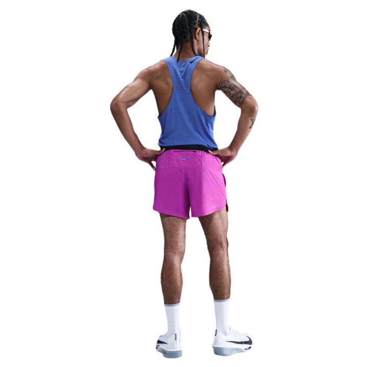 Nike Pantaloncini Running Energy Stride 5" Vivid Purple Uomo
