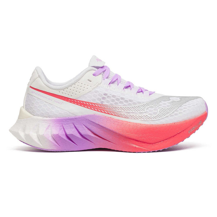 Saucony Endorphine Pro 4 Bianco Crocus - Scarpe Running Donna