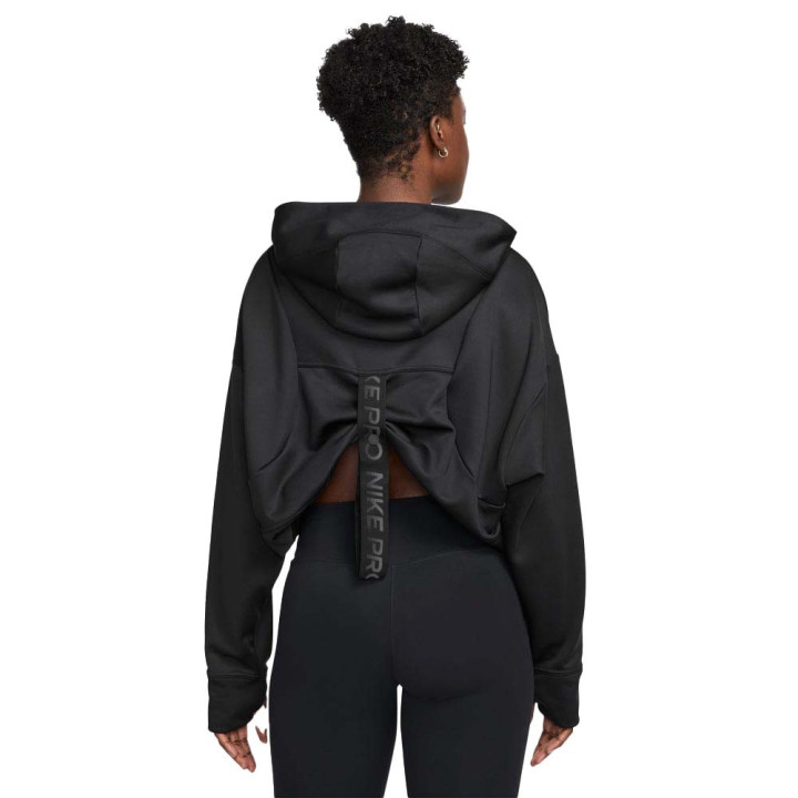 Nike Pro Felpa Palestra Sculpt Nero Donna