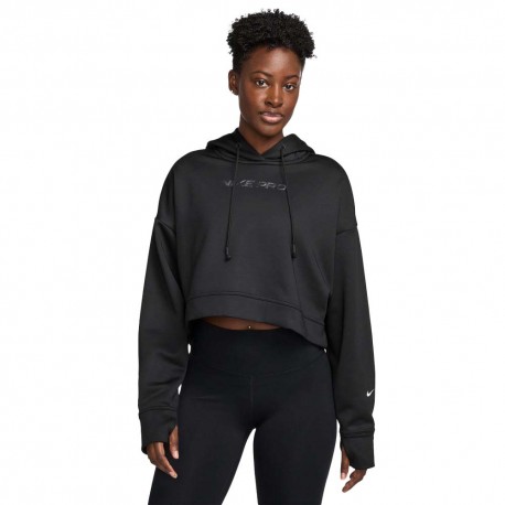 Nike Pro Felpa Palestra Sculpt Nero Donna