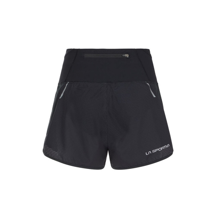 La Sportiva Short Trail Running Vector Nero Bianco Donna