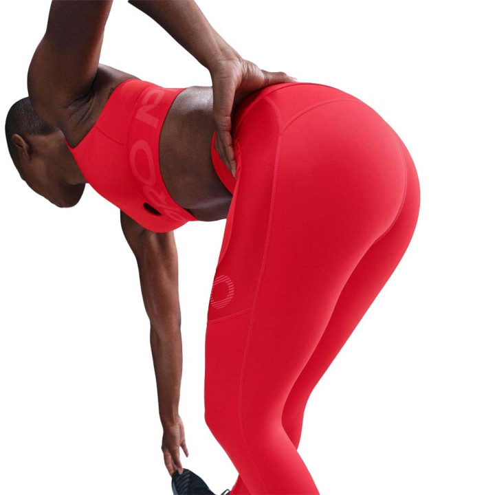 Nike Pro Sculpt Leggings Palestra Rosso Donna