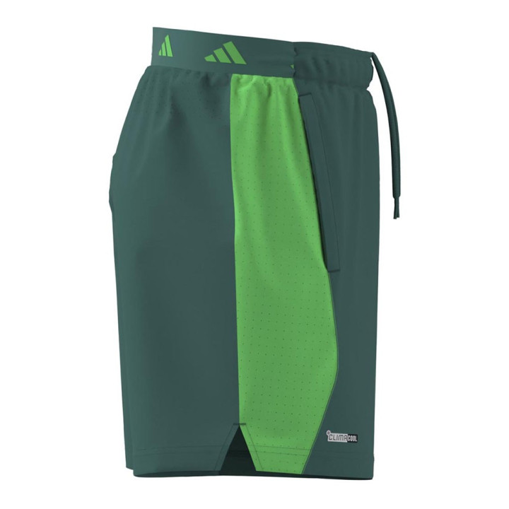 ADIDAS Tech App Short Shorts Sportivi Verde Uomo