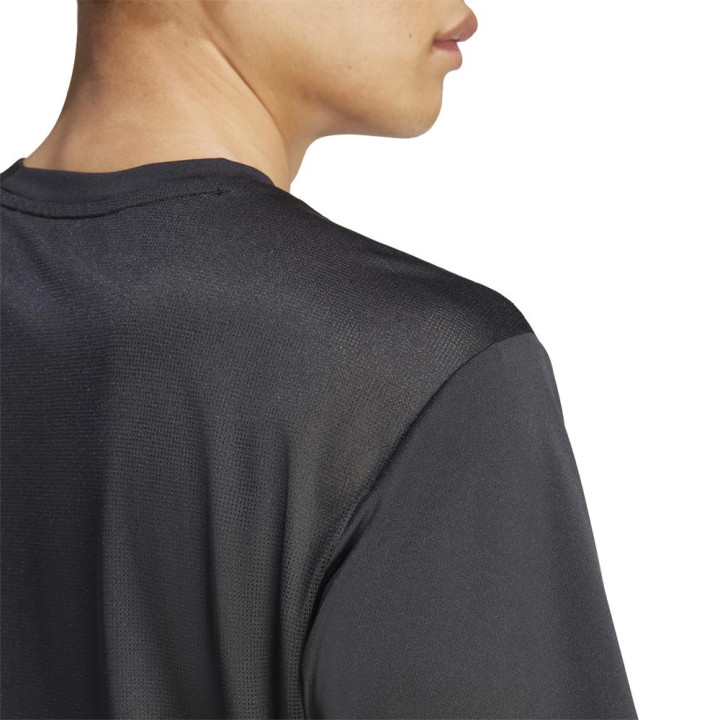 ADIDAS Tech Apparel Maglietta Palestra Nero Uomo