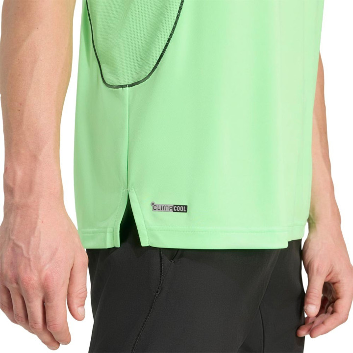 ADIDAS Maglietta Palestra Lime Uomo