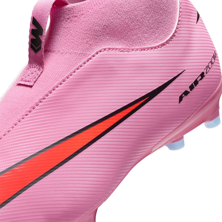Nike Mercurial Superfly 10 Acad Fg Mg Rosa Nero  - Scarpe Da Calcio Bambino