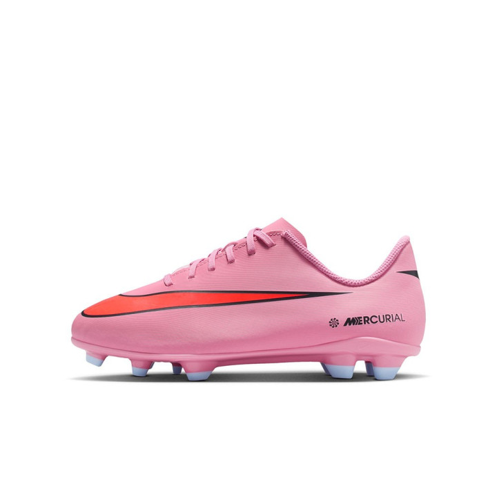 Nike Mercurial Vapor 16 Club Fg Mg Rosa Nero Rosso - Scarpe Da Calcio Bambino