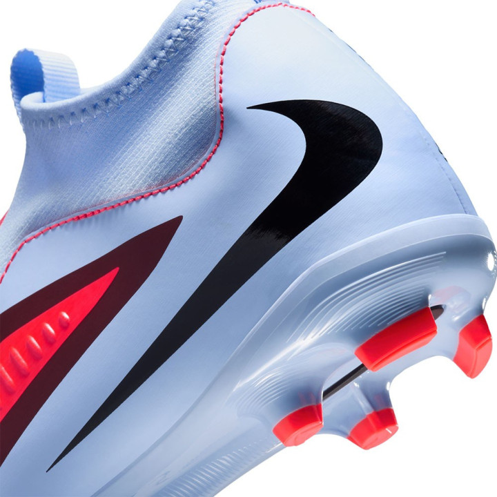 Nike Phantom 6 High Acad Fg Mg Blu Rosso Nero - Scarpe Da Calcio Bambino