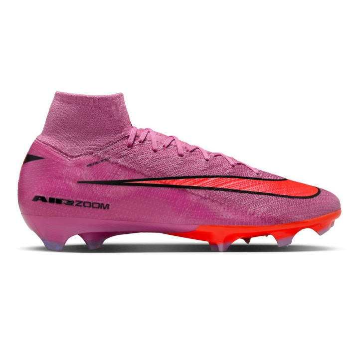 Nike Mercurial Superfly 10 Elite Fg Rosa Nero Rosso - Scarpe Da Calcio Uomo
