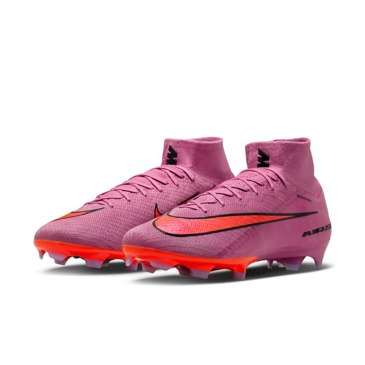 Nike Mercurial Superfly 10 Elite Fg Rosa Nero Rosso - Scarpe Da Calcio Uomo