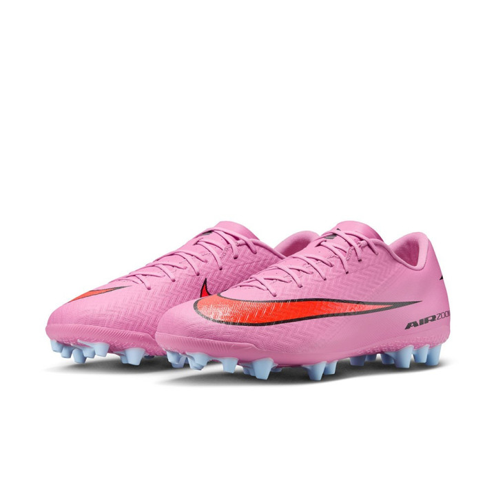 Nike Mercurial Vapor 16 Academy Ag Rosa Nero Rosso - Scarpe Da Calcio Uomo