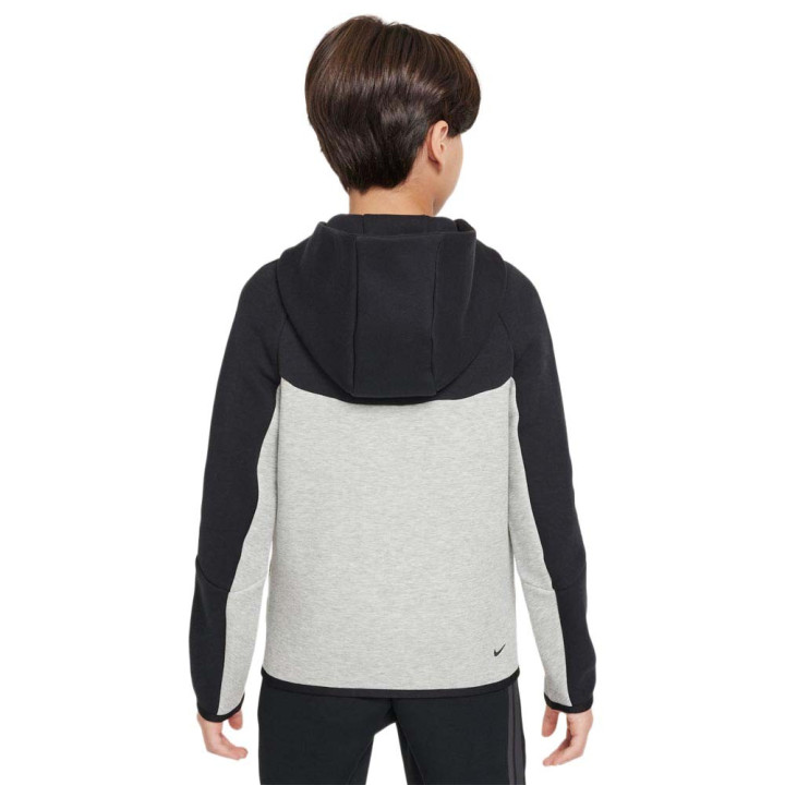 Nike Sportswear Tech Felpa Palestra Grigio Bambino