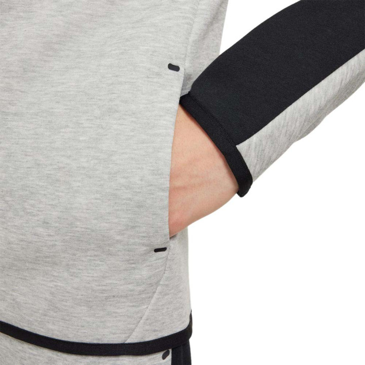 Nike Sportswear Tech Felpa Palestra Grigio Bambino