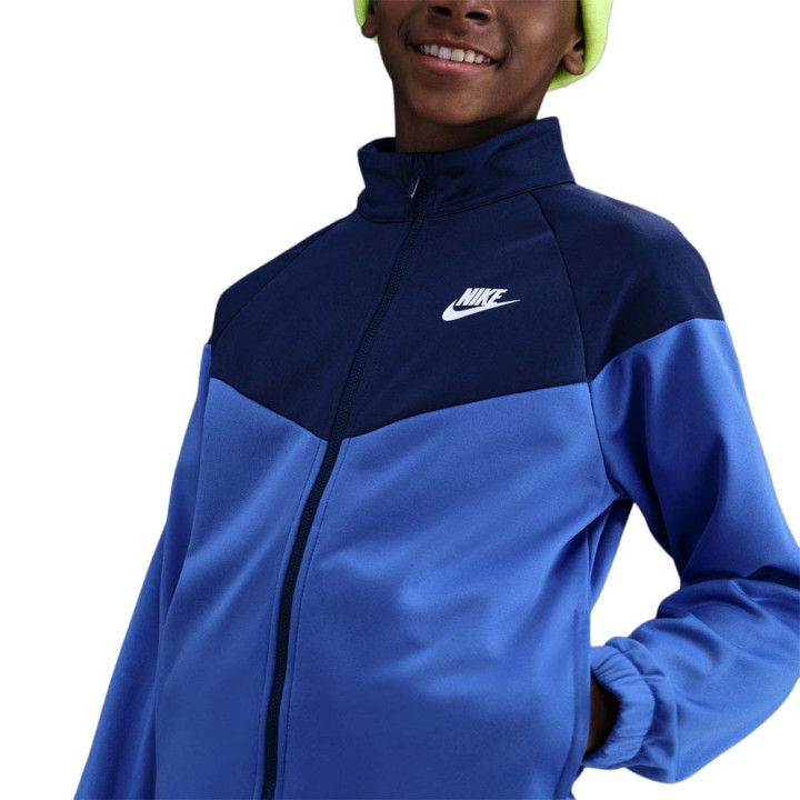 Nike Sportswear Tuta Sportiva Blu Bambino