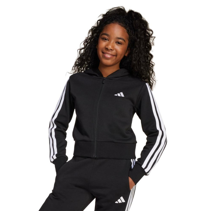 ADIDAS Tuta Sportiva Nero Bambina