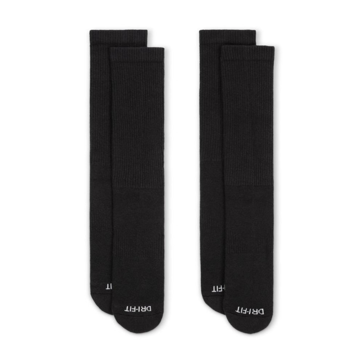 Nike Calza Cushioned 2 Pack Nero