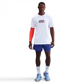 City Marathon Dri-Fit bianco Bright Crimson