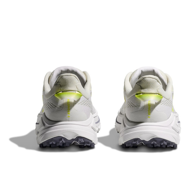 Hoka Challenger 8 Bianco Neon Hoka Citrus - Scarpe Trail Running Donna