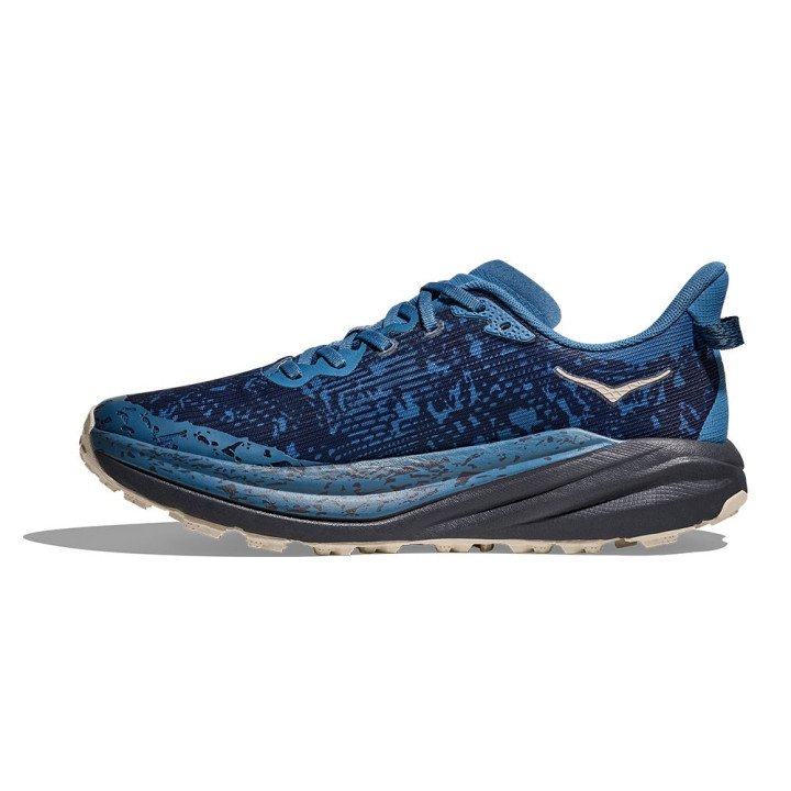 Hoka Speedgoat 6 Gtx Foggy Night Charcoal Grigio - Scarpe Trail Running Uomo