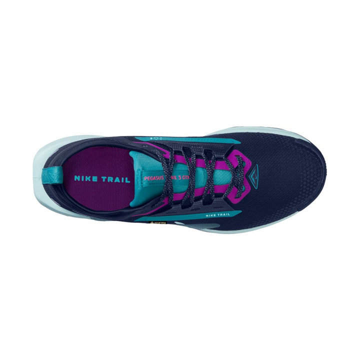 Nike Pegasus Trail 5 Gtx Midnight Navy Glacier  - Scarpe Trail Running Uomo