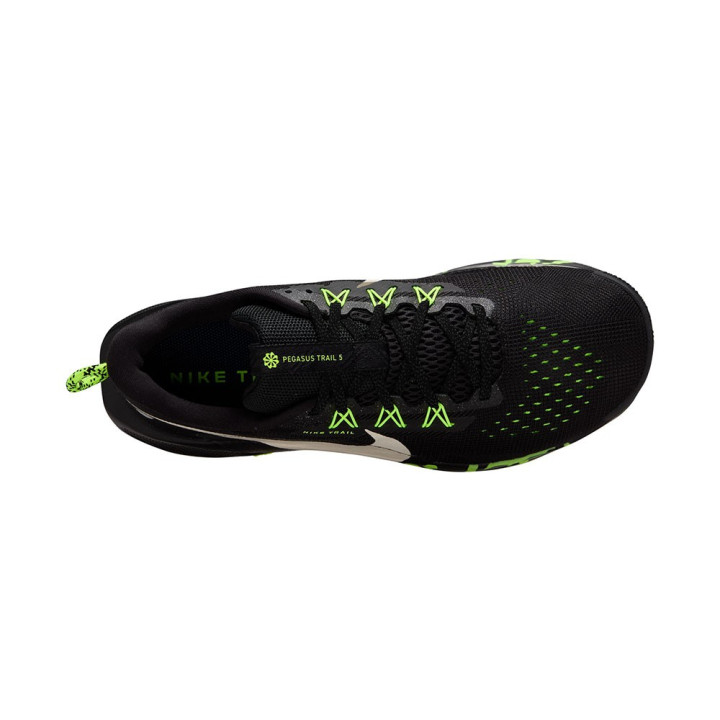 Nike Pegasus Trail 5 Nero Phantom-Volt Ice - Scarpe Trail Running Uomo