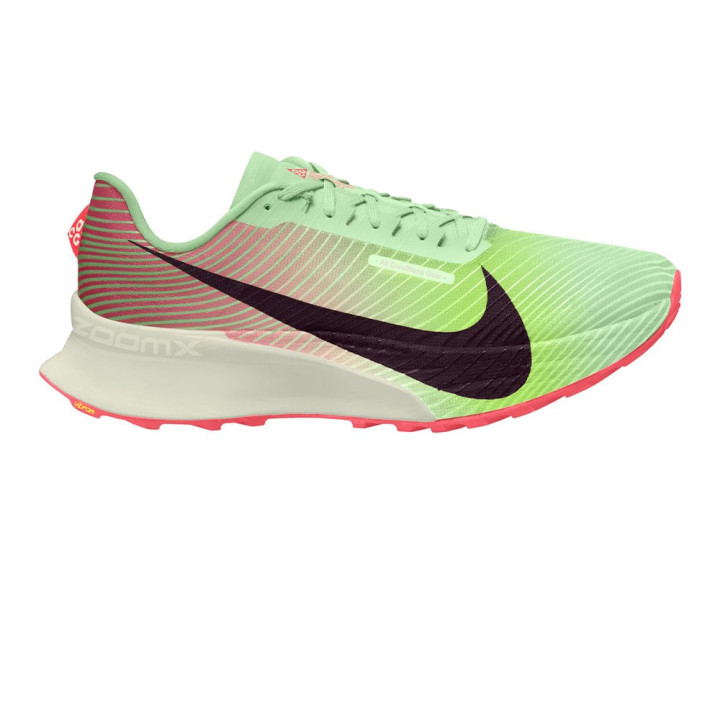 Nike Ultrafly 2 Volt Tint Burgundy Ash-Steam Sea Glas - Scarpe Trail Running Uomo