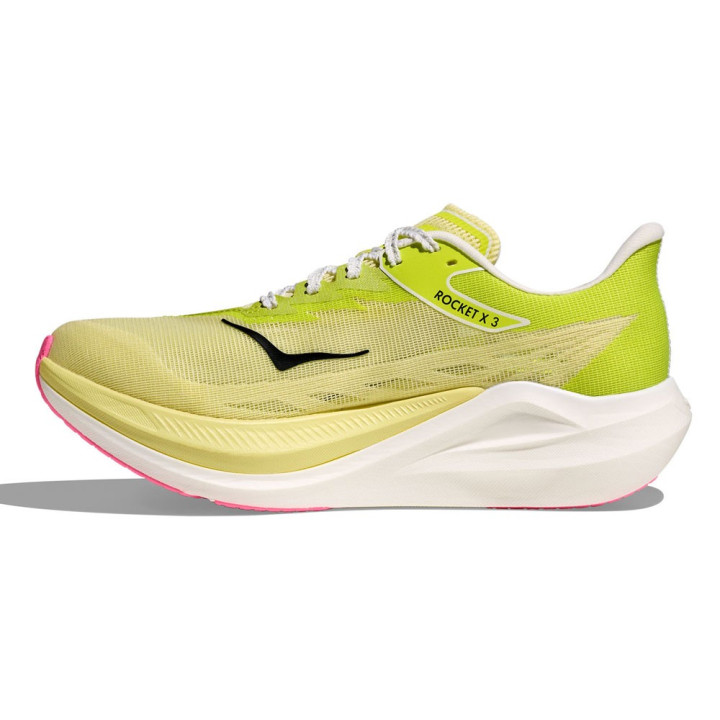 Hoka Rocket X 3 Sunlight Neon Citrus - Scarpe Running Uomo