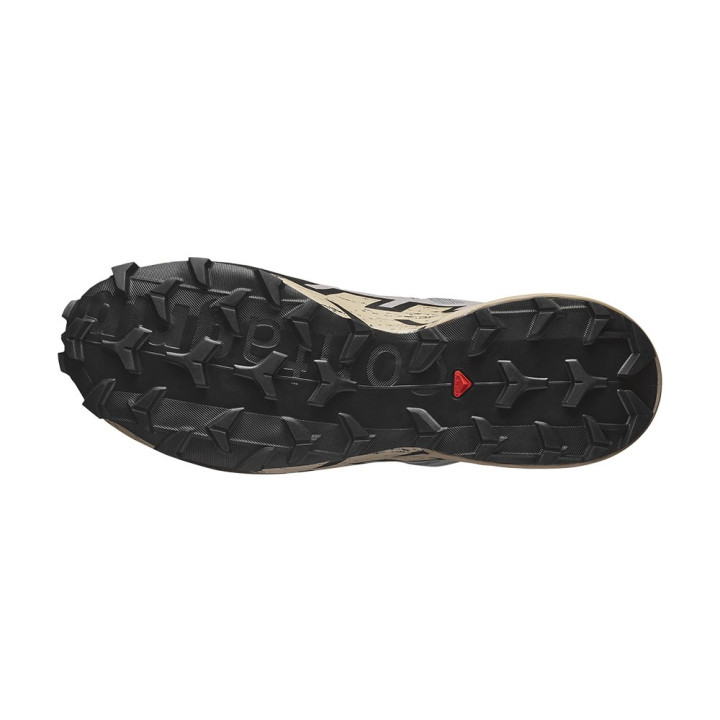 Salomon Speedcross 6 GORE-TEX Gull Bianco Pepper Nero - Scarpe Trail Running Uomo