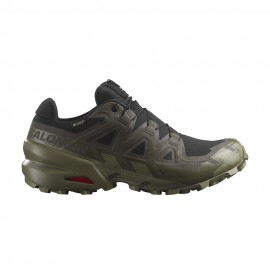 Speedcross 6 GORE-TEX nero Peat Deep Lichen verde