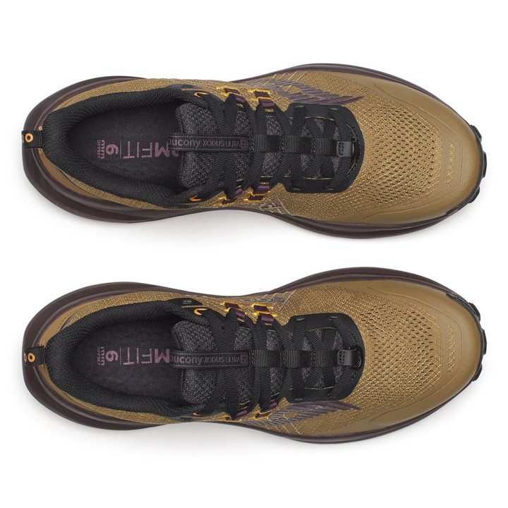 Saucony Xodus Ultra 4 Kodiak Wine - Scarpe Trail Running Uomo
