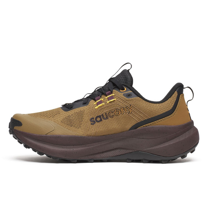 Saucony Xodus Ultra 4 Kodiak Wine - Scarpe Trail Running Uomo