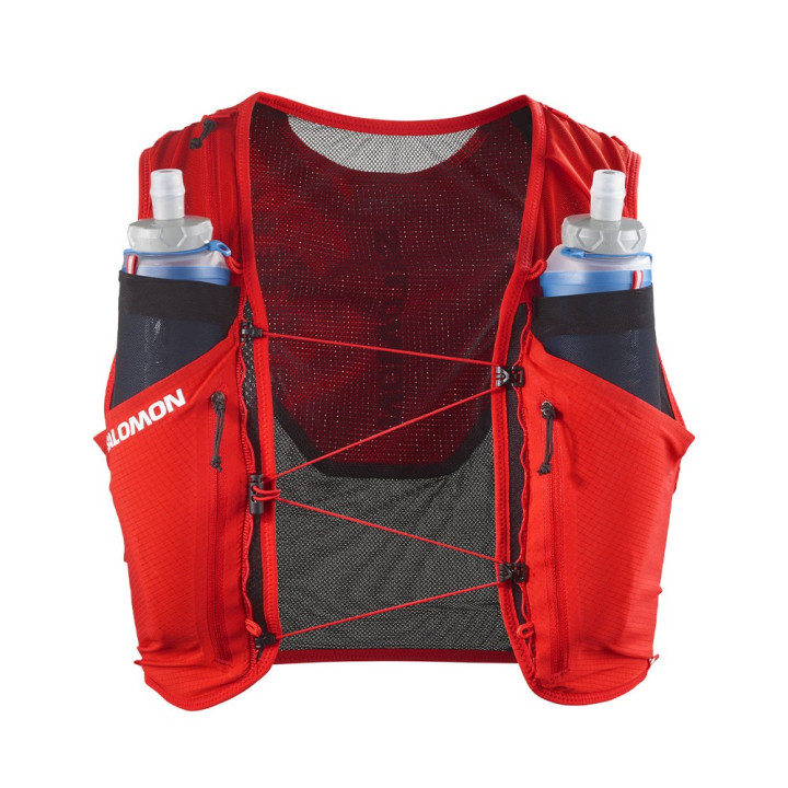 Salomon Zaino Trail Running Sense Pro 6 Fiery Rosso Nero