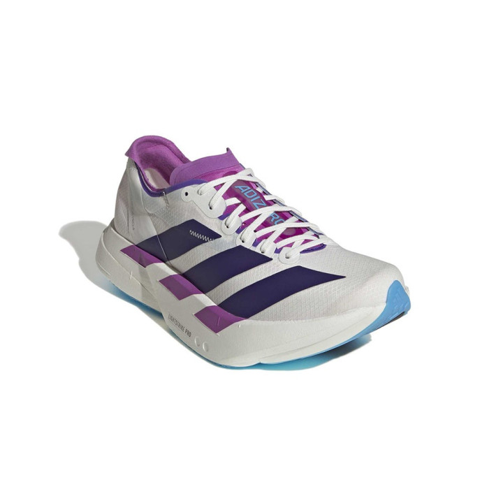 ADIDAS Adizero Adios Pro 4 Core Bianco Collegiate Purp - Scarpe Running Donna