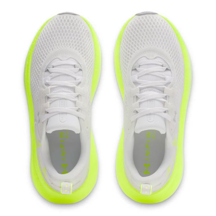 Under Armour Infinite Elite 2 Bianco High Vis Giallo - Scarpe Running Uomo