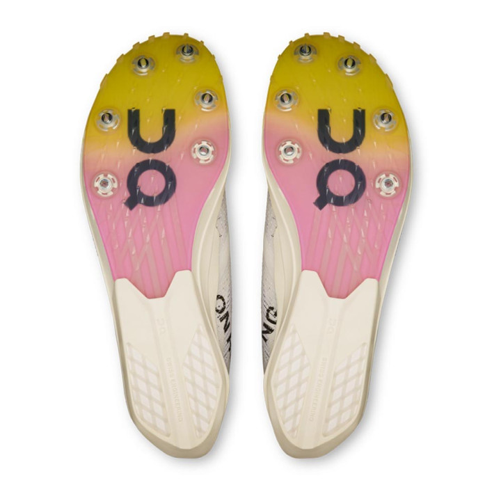 On Cloudspike Citius 2 Bianco Raspberry - Scarpe Running Uomo