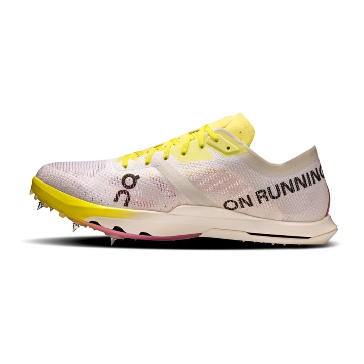 On Cloudspike Citius 2 Bianco Raspberry - Scarpe Running Uomo