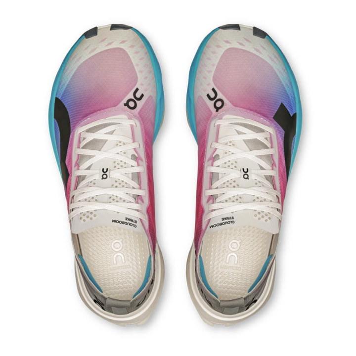 On Cloudboom Strike Bianco Horizon - Scarpe Running Donna