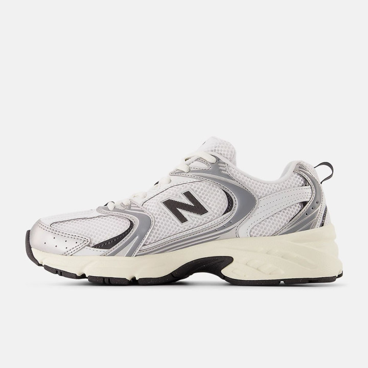 New Balance 530 Mesh Bianco Argento Nero