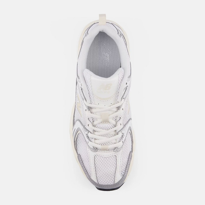 New Balance 530 Mesh Bianco Argento Panna - Sneakers Unisex