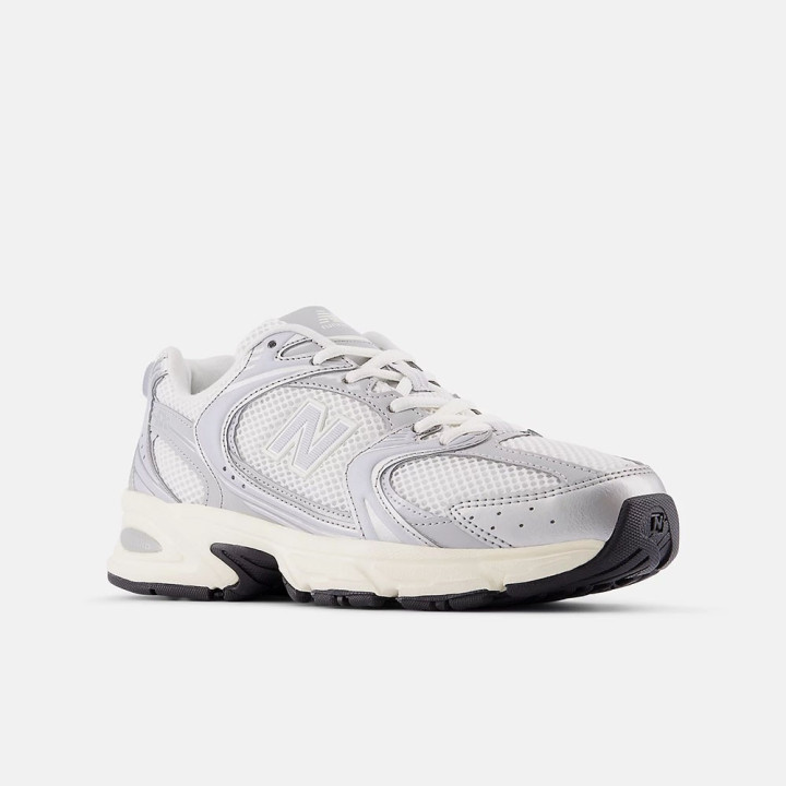 New Balance 530 Mesh Bianco Argento Grigio - Sneakers Unisex