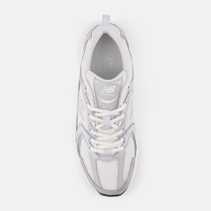 New Balance 530 Mesh Bianco Argento Grigio - Sneakers Unisex