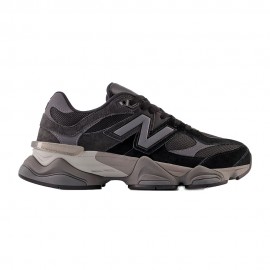 9060 Mesh Suede nero grigio