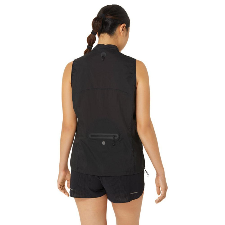 Asics Gilet Runningmetarun Packable Performance Nero Donna