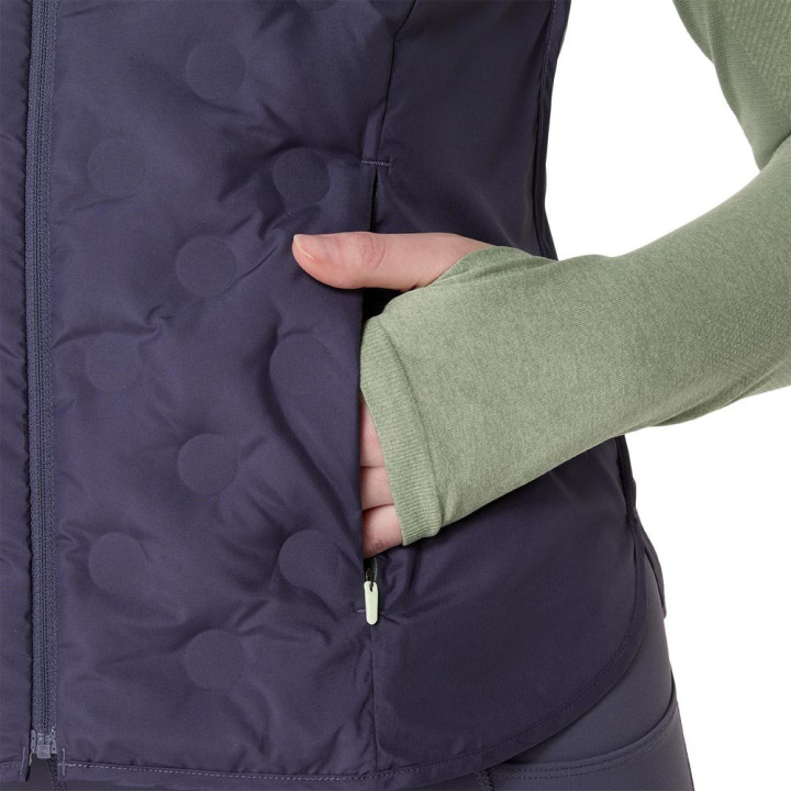 Asics Gilet Runningnagino Run Indigo Fog Donna