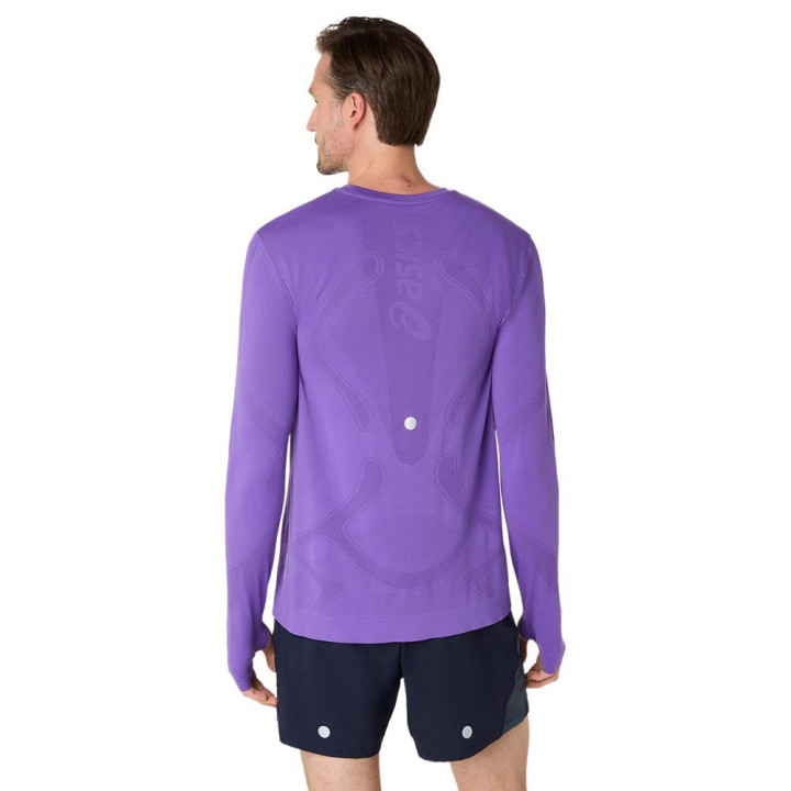 Asics Maglia Running Road Searunningess Edo Purple Uomo