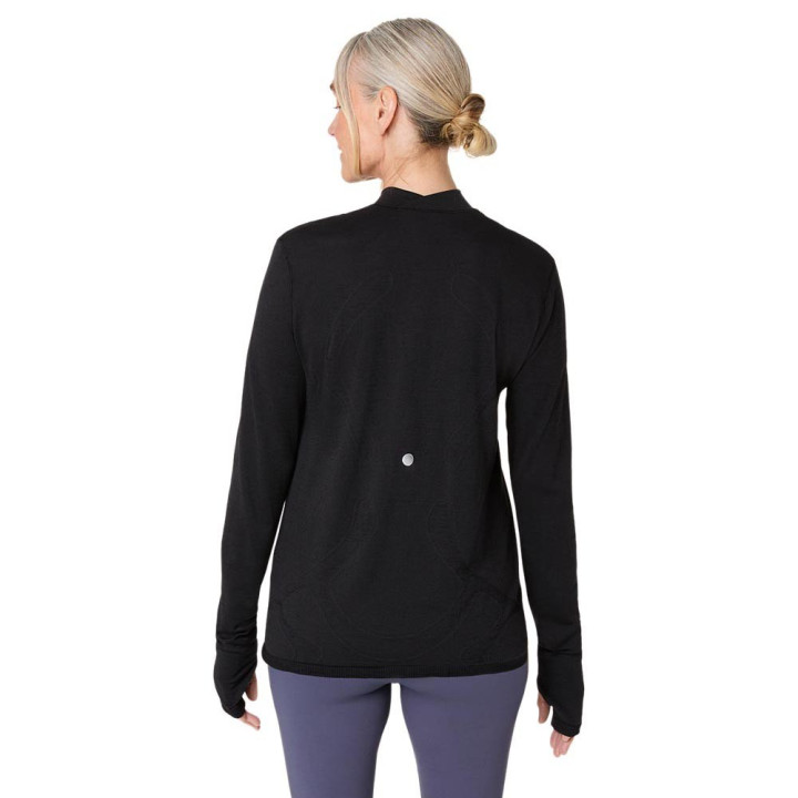 Asics Maglia Running Road Winter Performance Nero Donna